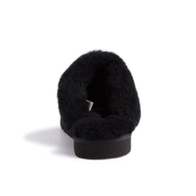 Load image into Gallery viewer, AUS WOOLI UGG UNISEX SHEEPSKIN WOOL SYDNEY Slippers - Black