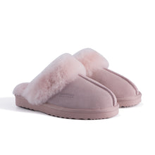 Load image into Gallery viewer, AUS WOOLI UGG UNISEX SHEEPSKIN WOOL SYDNEY Slippers - Pale Pink