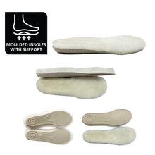 Load image into Gallery viewer, AUS WOOLI MID CALF ZIP-UP SHEEPSKIN BOOT - Grey