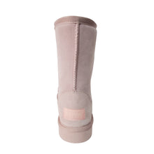 Load image into Gallery viewer, AUS WOOLI MID CALF ZIP-UP SHEEPSKIN BOOT - Pale Pink