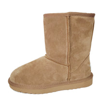 Load image into Gallery viewer, AUS WOOLI MID CALF ZIP-UP SHEEPSKIN BOOT - Chestnut/Tan