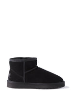 Load image into Gallery viewer, AUS WOOLI UGG SHORT SHEEPSKIN ANKLE BOOT - Black
