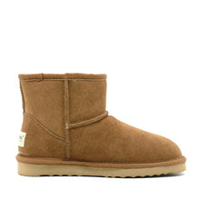 Load image into Gallery viewer, AUS WOOLI UGG Bondi Sheepskin Short Ankle Boots In Chestnut/Tan