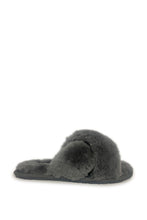 Load image into Gallery viewer, AUS WOOLI UGG Women Brighton Sheepskin Wool Slippers In Grey