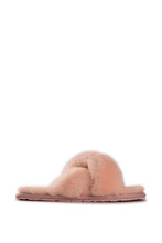 Load image into Gallery viewer, AUS WOOLI UGG Women Brighton Sheepskin Wool Slippers In Pale Pink