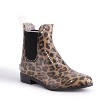 Load image into Gallery viewer, AUS WOOLI UGG Womens Double Bay Rainboots With Free Sheepskin Insole In Leopard Print