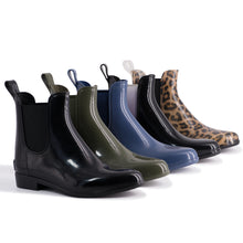 Load image into Gallery viewer, AUS WOOLI WOMENS RAINBOOTS WITH FREE SHEEPSKIN INSOLE - Black