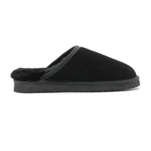 Load image into Gallery viewer, AUS WOOLI UNISEX SHEEPSKIN WOOL Slippers - Black