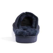 Load image into Gallery viewer, AUS WOOLI UNISEX SHEEPSKIN WOOL Slippers - Navy