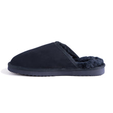 Load image into Gallery viewer, AUS WOOLI UNISEX SHEEPSKIN WOOL Slippers - Navy