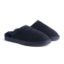 Load image into Gallery viewer, AUS WOOLI UNISEX SHEEPSKIN WOOL Slippers - Navy