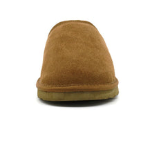Load image into Gallery viewer, AUS WOOLI UGG Unisex Manly Sheepskin Wool Slippers In Chestnut/Tan