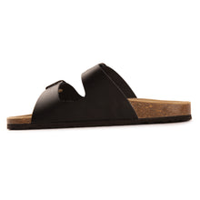 Load image into Gallery viewer, AUS WOOLI AUSTRALIA UNISEX MELBOURNE SANDALS - BLACK
