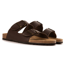 Load image into Gallery viewer, AUS WOOLI AUSTRALIA UNISEX MELBOURNE SANDALS - BROWN
