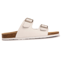 Load image into Gallery viewer, AUS WOOLI AUSTRALIA UNISEX MELBOURNE SANDALS - WHITE
