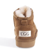 Load image into Gallery viewer, AUS WOOLI AUSTRALIA SHEEPSKIN CLASSIC ULTRA MINI BOOT - TAN