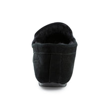 Load image into Gallery viewer, AUS WOOLI AUSTRALIA MENS TERRIGAL COSY MOCCASIN - BLACK