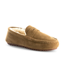 Load image into Gallery viewer, AUS WOOLI AUSTRALIA MENS TERRIGAL COSY MOCCASIN - TAN