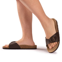 Load image into Gallery viewer, AUS WOOLI AUSTRALIA UNISEX TOORAK SANDALS - BROWN