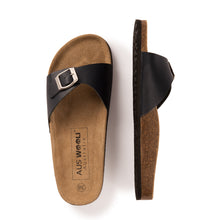 Load image into Gallery viewer, AUS WOOLI AUSTRALIA UNISEX TOORAK SANDALS - NAVY