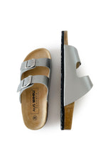 Load image into Gallery viewer, AUS WOOLI AUSTRALIA UNISEX MELBOURNE SANDALS - SILVER