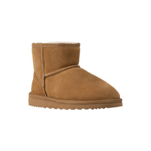 Load image into Gallery viewer, AUS WOOLI UGG SHORT SHEEPSKIN ANKLE BOOT - CAMEL
