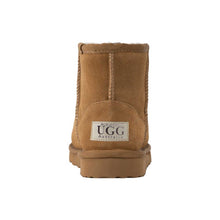 Load image into Gallery viewer, AUS WOOLI UGG SHORT SHEEPSKIN ANKLE BOOT - CAMEL
