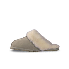 Load image into Gallery viewer, AUS WOOLI UGG UNISEX SHEEPSKIN WOOL SHELLEY Slippers - Light Grey
