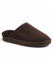 Load image into Gallery viewer, AUS WOOLI UGG Unisex Manly Sheepskin Wool Slippers In Chocolate

