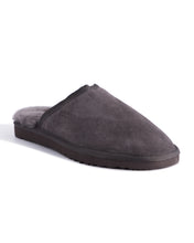 Load image into Gallery viewer, AUS WOOLI UGG Unisex Manly Sheepskin Wool Slippers In Grey
