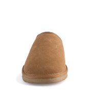 Load image into Gallery viewer, AUS WOOLI UGG Unisex Manly Sheepskin Wool Slippers In Chestnut/Tan
