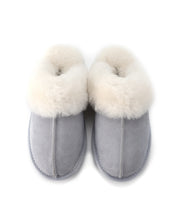 Load image into Gallery viewer, AUS WOOLI UGG Unisex Shelley Sheepskin Wool Slippers In Blue
