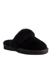 Load image into Gallery viewer, AUS WOOLI UGG Unisex Sydney Sheepskin Wool Slippers In Black
