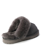 Load image into Gallery viewer, AUS WOOLI UGG Unisex Sydney Sheepskin Wool Slippers In Grey

