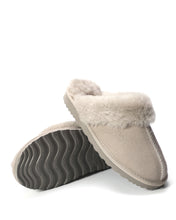 Load image into Gallery viewer, AUS WOOLI UGG Unisex Sydney Sheepskin Wool Slippers In Light Grey
