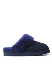 Load image into Gallery viewer, AUS WOOLI UGG Unisex Sydney Sheepskin Wool Slippers In Navy
