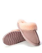 Load image into Gallery viewer, AUS WOOLI UGG Unisex Sydney Sheepskin Wool Slippers In Pale Pink
