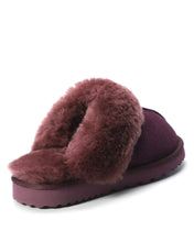 Load image into Gallery viewer, AUS WOOLI UGG Unisex Sydney Sheepskin Wool Slippers In Plum
