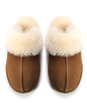Load image into Gallery viewer, AUS WOOLI UGG Unisex Sydney Sheepskin Wool Slippers In Chestnut/Tan

