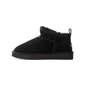 AUS WOOLI AUSTRALIA SHEEPSKIN CLASSIC ULTRA MINI BOOT - BLACK