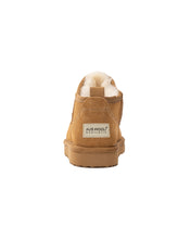 Load image into Gallery viewer, AUS WOOLI UGG Airlie Sheepskin Ultra Mini Boots In Camel
