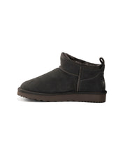 Load image into Gallery viewer, AUS WOOLI UGG Airlie Sheepskin Ultra Mini Boots In Grey
