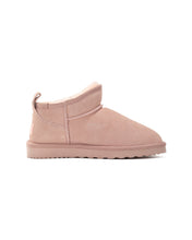 Load image into Gallery viewer, AUS WOOLI UGG Airlie Sheepskin Ultra Mini Boots In Pale Pink
