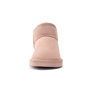 AUS WOOLI AUSTRALIA SHEEPSKIN CLASSIC ULTRA MINI BOOT - PALEPINK