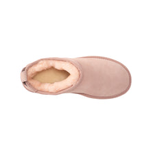 Load image into Gallery viewer, AUS WOOLI AUSTRALIA SHEEPSKIN CLASSIC ULTRA MINI BOOT - PALEPINK

