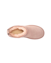 Load image into Gallery viewer, AUS WOOLI UGG Airlie Sheepskin Ultra Mini Boots In Pale Pink
