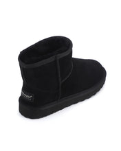 Load image into Gallery viewer, AUS WOOLI UGG Bondi Sheepskin Short Ankle Boots In Black
