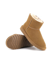 Load image into Gallery viewer, AUS WOOLI UGG Bondi Sheepskin Short Ankle Boots In Camel
