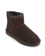 Load image into Gallery viewer, AUS WOOLI UGG Bondi Sheepskin Short Ankle Boots In Chocolate
