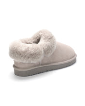 Load image into Gallery viewer, AUS WOOLI UGG Unisex Coogee Sheepskin Wool Ankle Slippers In Light Grey
